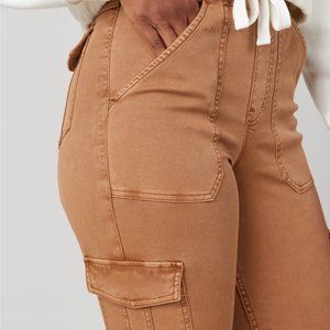 SPANX-Stretch Twill Ankle Cargo Pant Honeyglow / Regular
